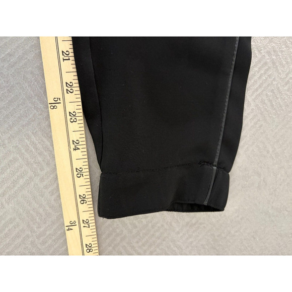 Womens Forever 21 Black Pants Sz M Gorpcore Joggers Elastic Waist Officewear - Picture 8 of 11